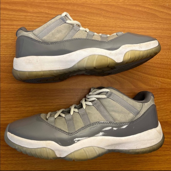 Jordan 11 Low Cool Grey - Picture 2 of 9
